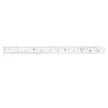 Règle en acier inoxydable 4515 300 x 13 x 0,5