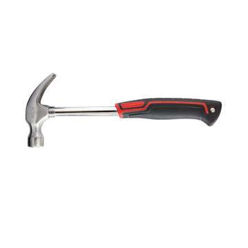 Claw hammer, steel handle