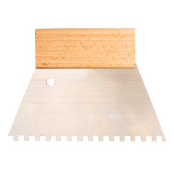 Notched trowel, 4 Square 4 x 4
