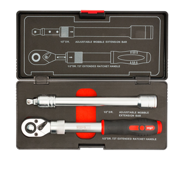 Reversible ratchet 1/2, telescopic 3112.1S S02