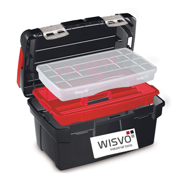 Boîte à outils + organiseur, plastique 450 x 285 x 250