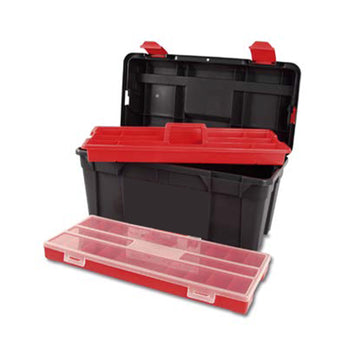Boîte à outils + organisateur, plastique 580 x 285 x 290