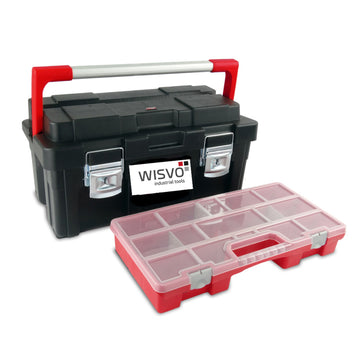 Boîte à outils + organiseur, plastique 550 x 300 x 275