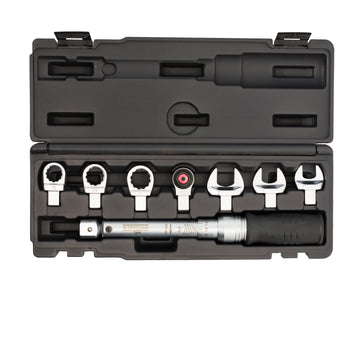 Torque wrench set, interchangeable head