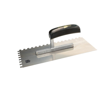 Taloche dentée, inox 280 - 8 x 8
