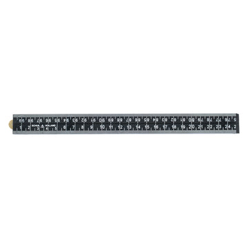 Folding rule, nylon, black 4396N 1M