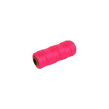 Fil à ligaturer, nylon, rose fluo 50M
