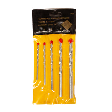 Jeu de forets à maçonnerie, coffret plastique