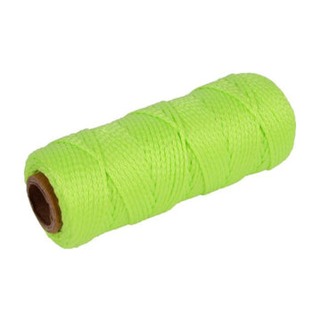 Fil de ligature, nylon, jaune fluo 50M